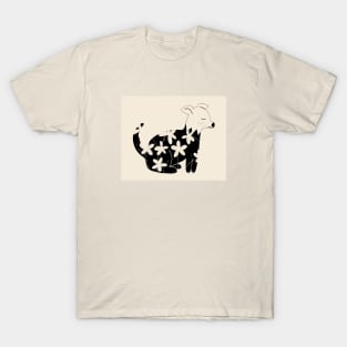 flower dog T-Shirt